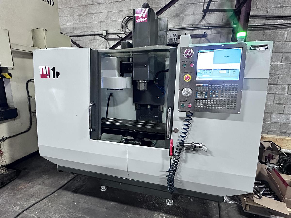 Used 30"X, 16"Y, 16"Z, HAAS, TM-1P, 2014, CNC TOOLROOM MILL, W/ 4TH AXIS ROTARY TABLE