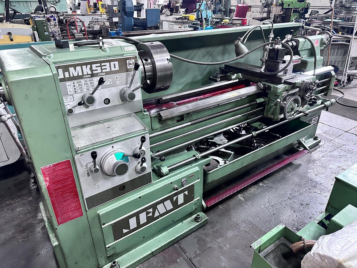 Used 21" X 60", JFMTL, ENGINE LATHE