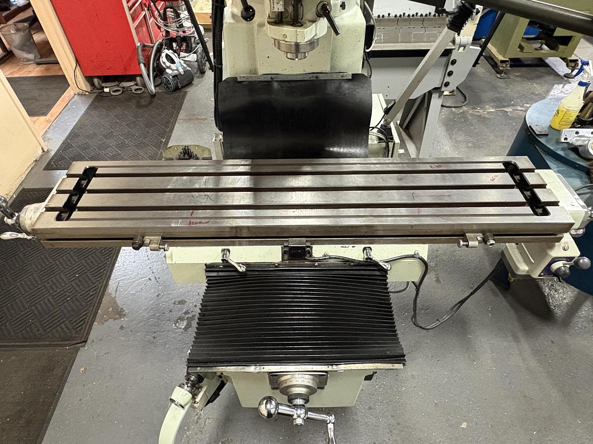 Used 10" x 48", FIRST, 2018, LC-165VS-B, VARIABLE SPEED VERTICAL MILLING MACHINE