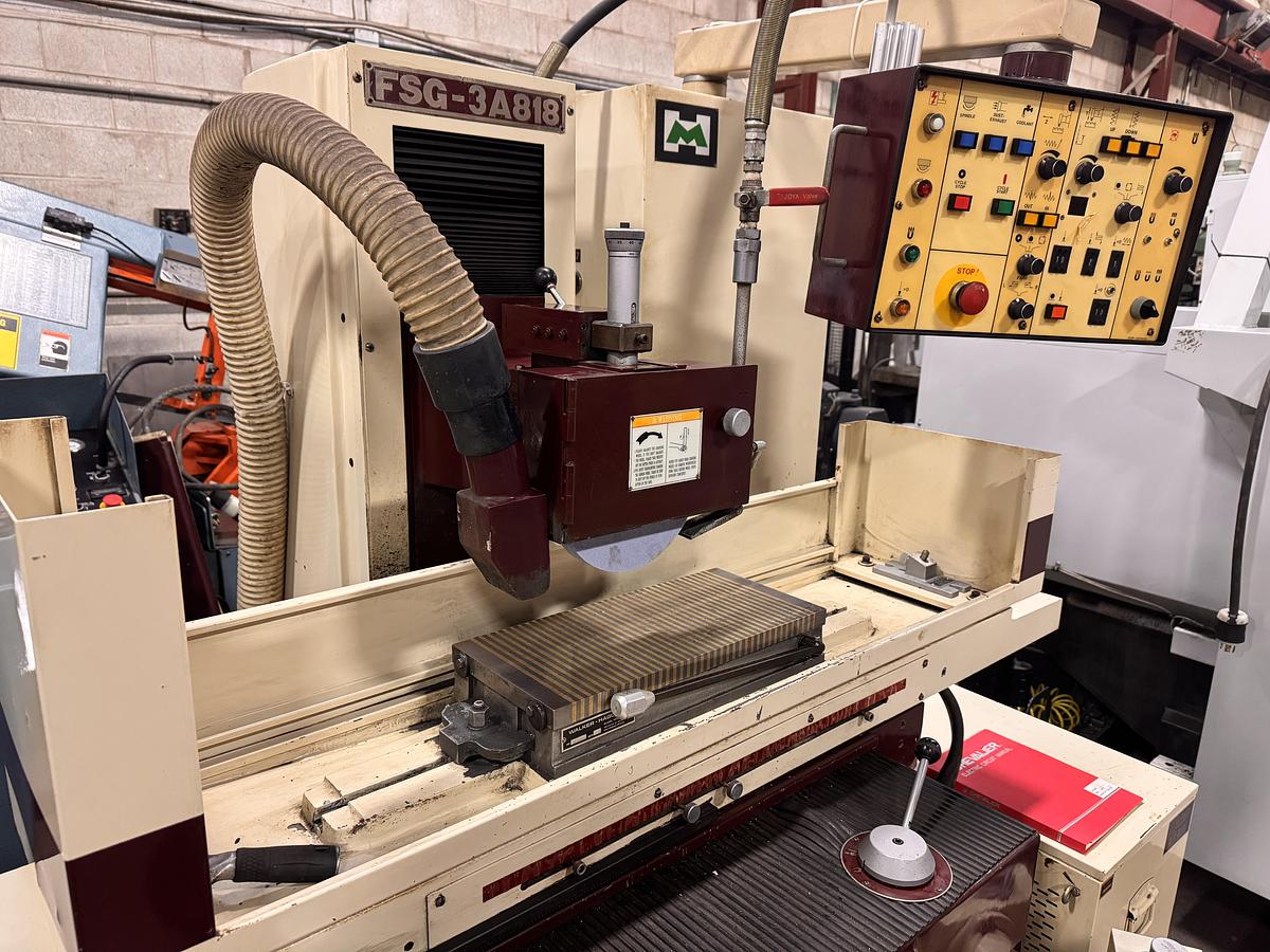 Used 8" X 18" CHEVALIER, FULLY AUTOMATIC HYDRAULIC SURFACE GRINDER