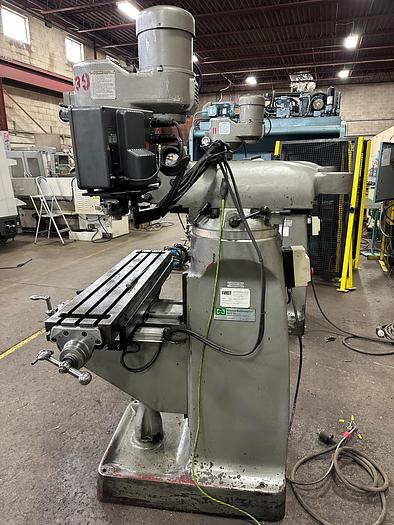 Used 9" x 42", FIRST, LC-1-1/2VS, VERTICAL MILLING MACHINE