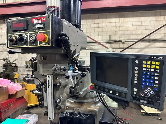 Used 10" x 54", KENT, CNC MILLING MACHINE