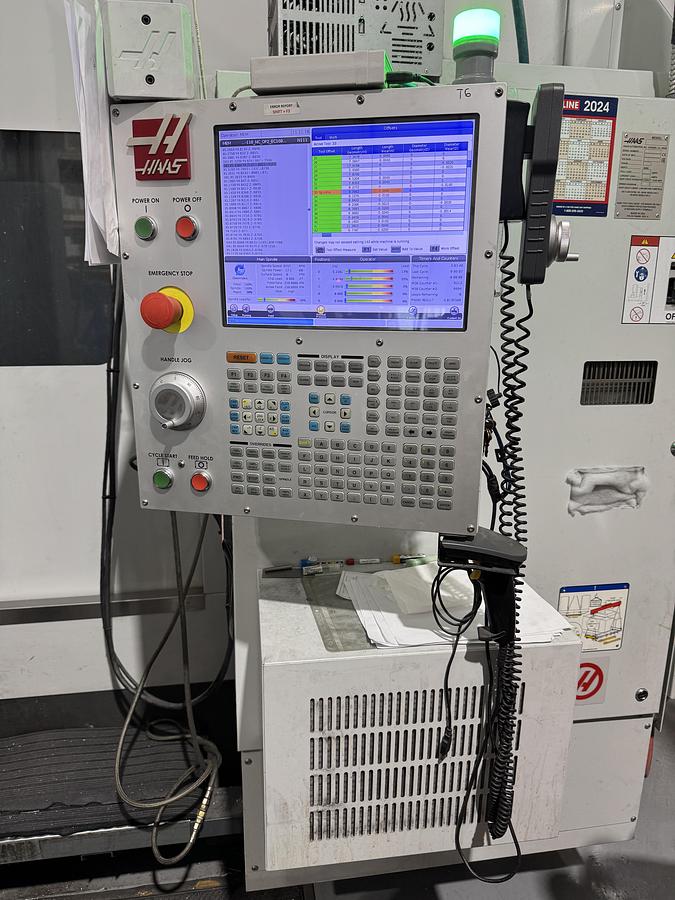 Used HAAS MODEL EC-1600ZT-5AX HORIZONTAL MACHINING CENTER WITH INTEGRATED B AXIS AND 5 AXIS ROTARY TABLE -2019 