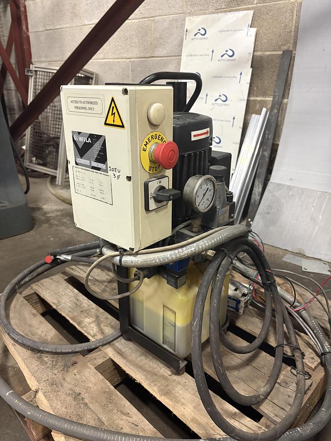 Used WILA HM-H STANDARD HYDRAULIC POWER PACK
