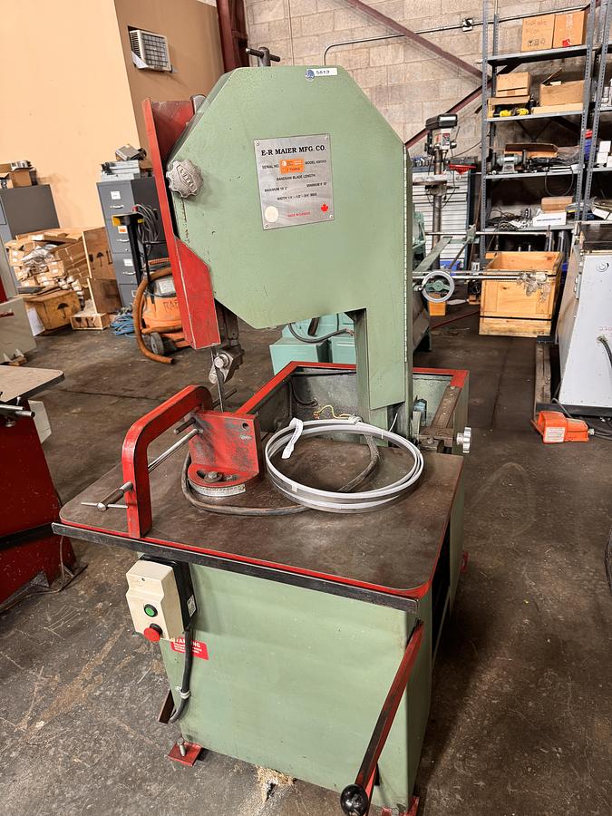 Used ER MAIER, KM1012, ROLL-IN BANDSAW
