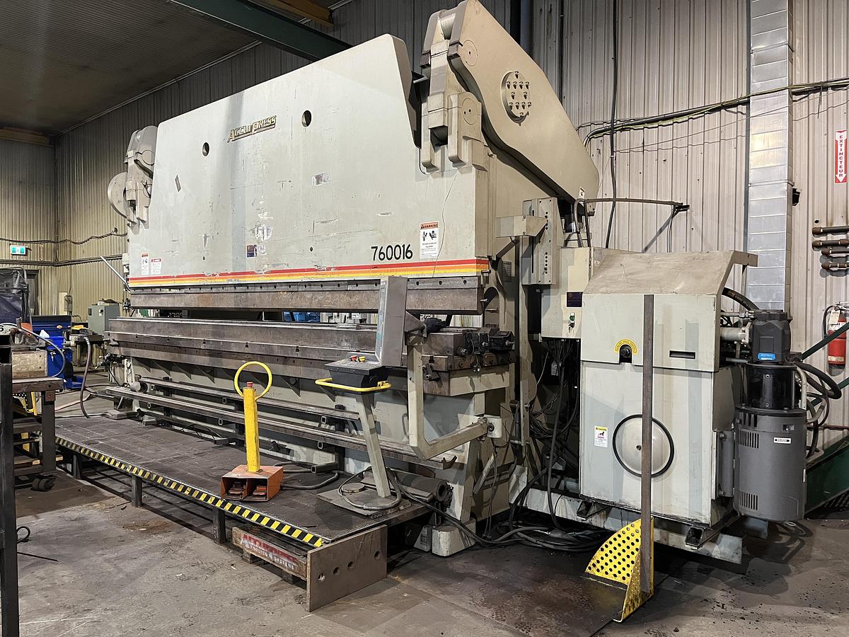 Used ACCURPRESS 600 TON X 16' CNC PRESS BRAKE -2016