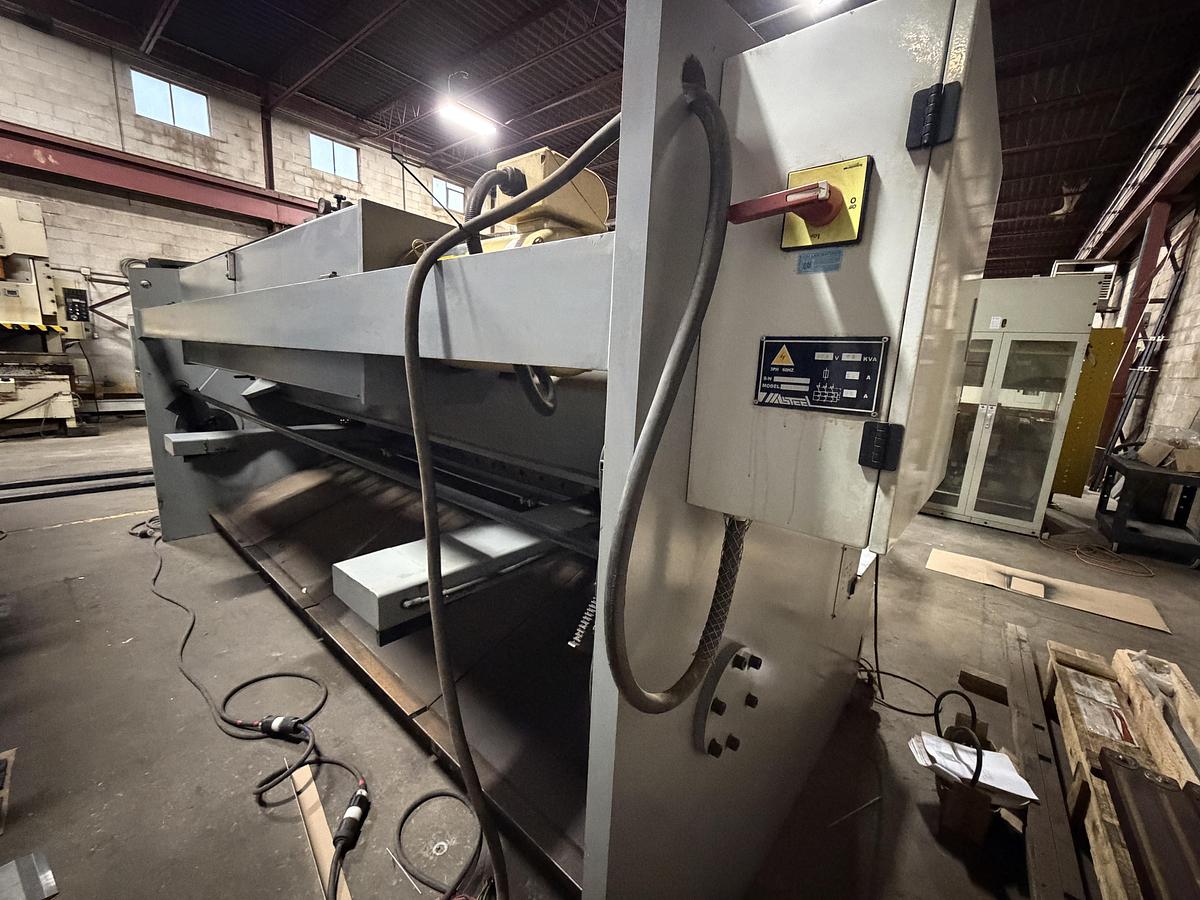 Used 1/2" X 12' MASTEEL, 2016, HYDRAULIC SHEAR