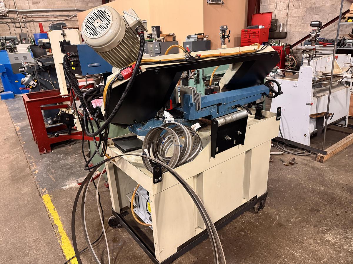 Used 10.5" BAILEIGH, VARIABLE-SPEED DUAL-MITERING HORIZONTAL BANDSAW - 2020