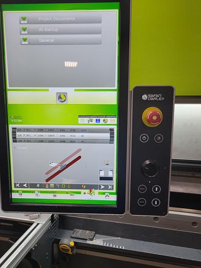 Used 2019 110 TON X 10' SAFAN DARLEY PREMIUM SERIES ELECTRIC PRESS BRAKE 