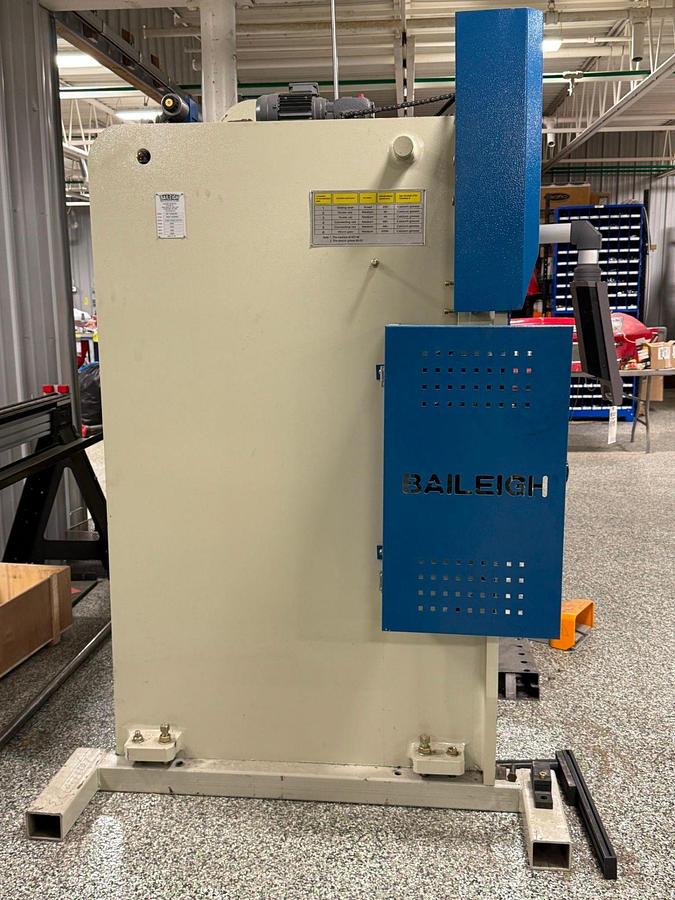 Used 33 TON X 63", BAILEIGH, MODEL BP-3305CNC, HYDRAULIC CNC PRESS BRAKE, 2023