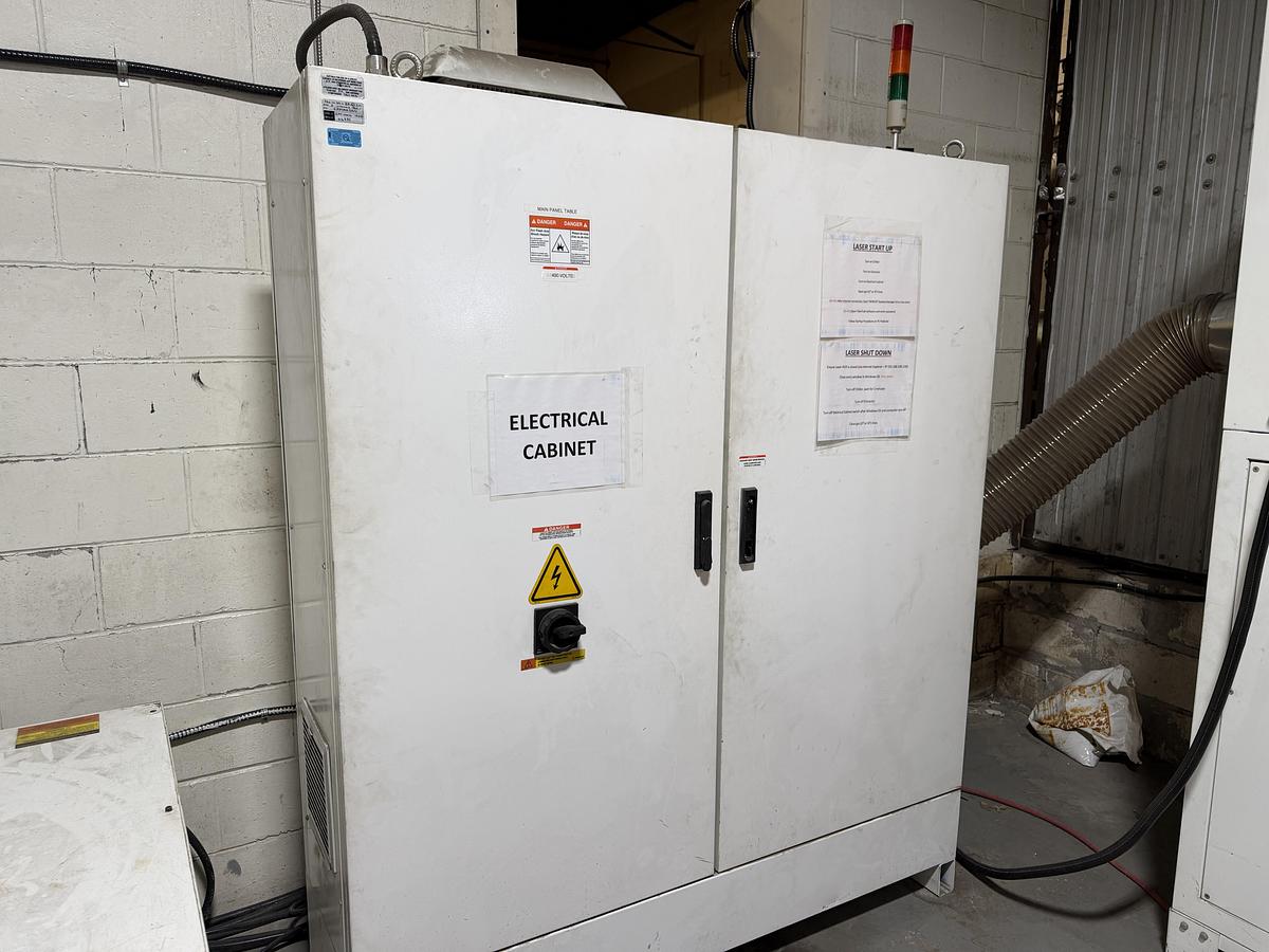 Used 5' X 10'. ERMAKSAN, 1000 WATT, CNC FIBER LASER