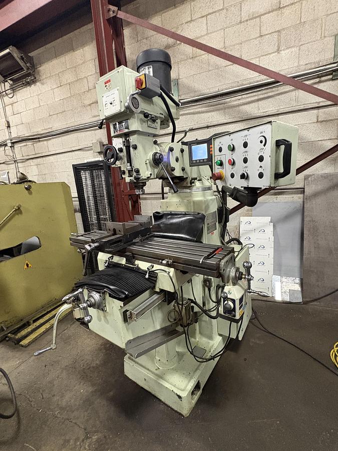 Used 10" x 50", FIRST LC-185VSX-B, VERTICAL MILLING MACHINE