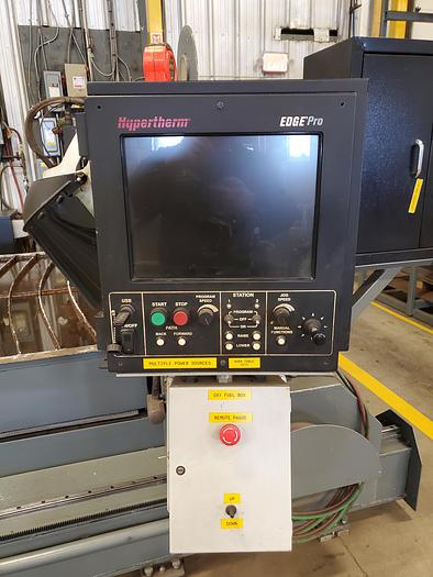 Used 5' X 10', HYPOTHERM, MODEL HPR 130, HI-DEF CNC PLASMA CUTTER