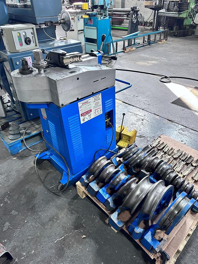 Used 2-1/2", ERCOLINA, TOP BENDER, HYDRAULIC TUBE BENDER