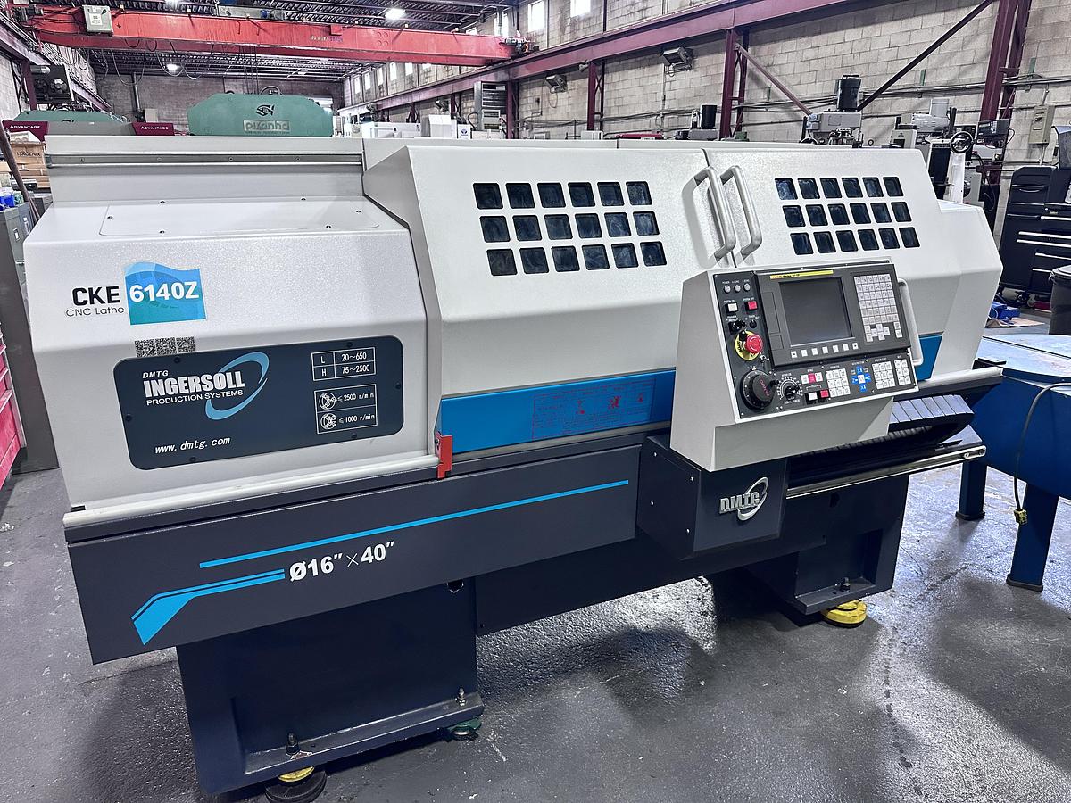 Used 16" X 40", DMTG, CNC FLAT BED TOOLROOM LATHE - 2018