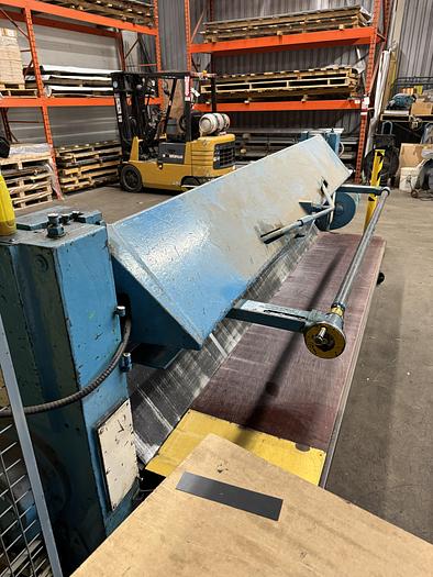 Used NIAGARA 10' x 14GA MECHANICAL SHEAR