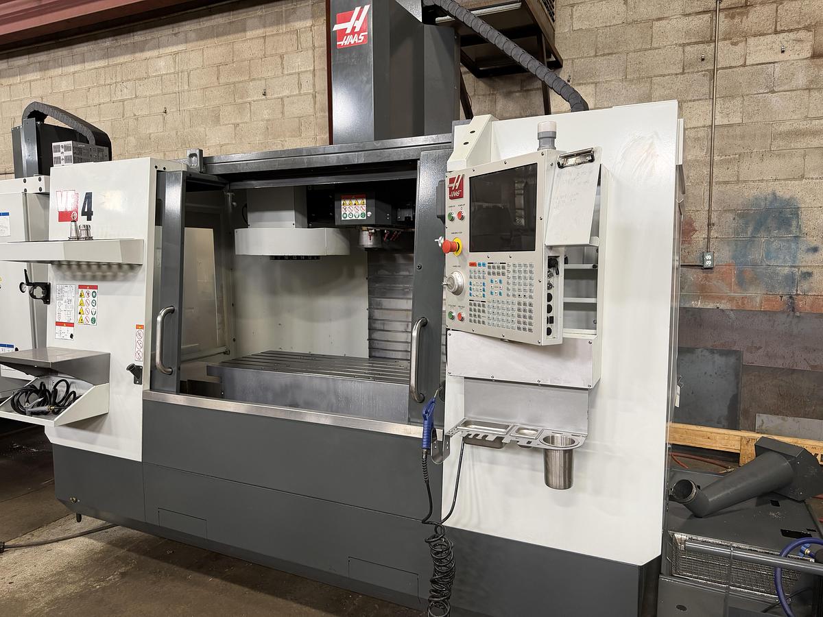 Used 50"X, 20"Y, 25"Z, HAAS, VF-4, 2021, CNC VERTICAL MACHINING CENTER