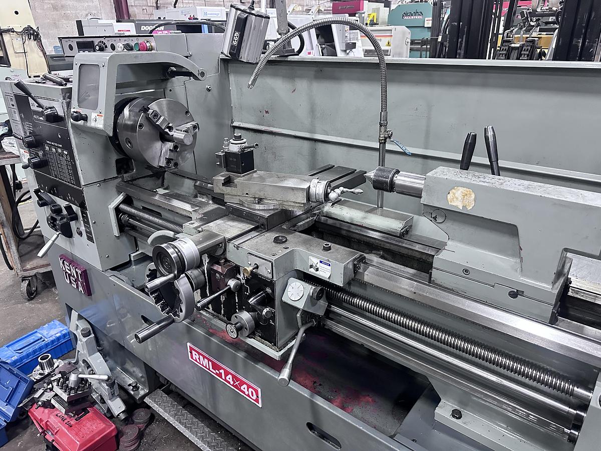 Used 14" X 40", KENT, RML-1440, TOOLROOM LATHE