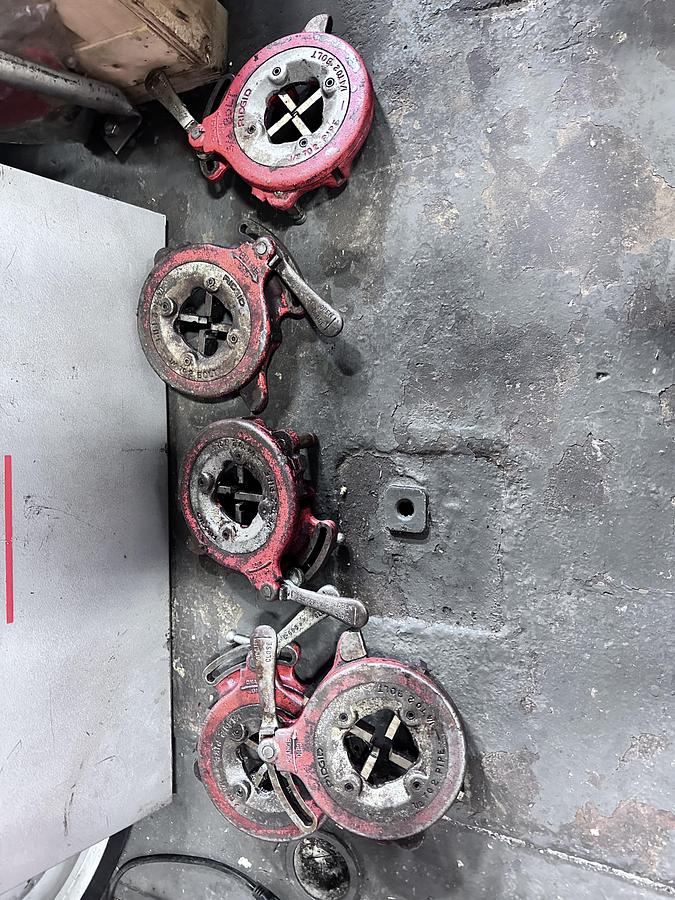 Used RIDGID MODEL 535, PIPE THREADING MACHINE