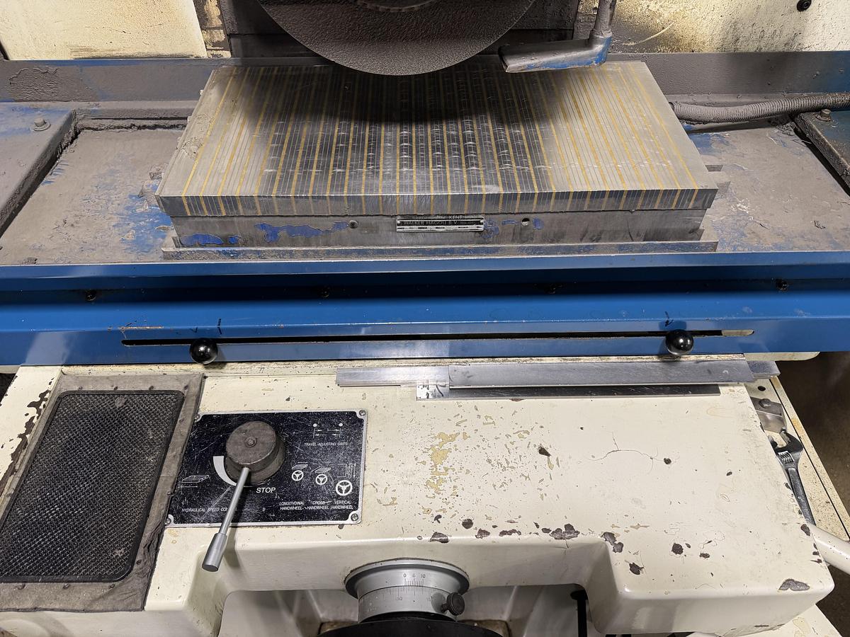 Used 12" X 24", KENT,  HYDRAULIC, FULLY AUTOMATIC SURFACE GRINDER