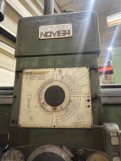 Used 7' ARM, NOVISA RADIAL ARM DRILL