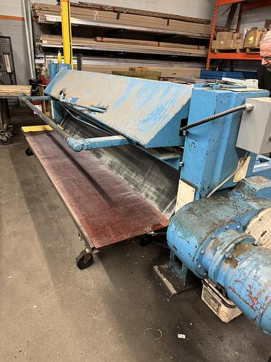 Used NIAGARA 10' x 14GA MECHANICAL SHEAR