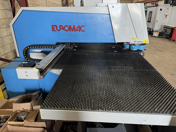 Used 2005 EUROMAC MTX-INDEX 33 TON CNC PUNCH