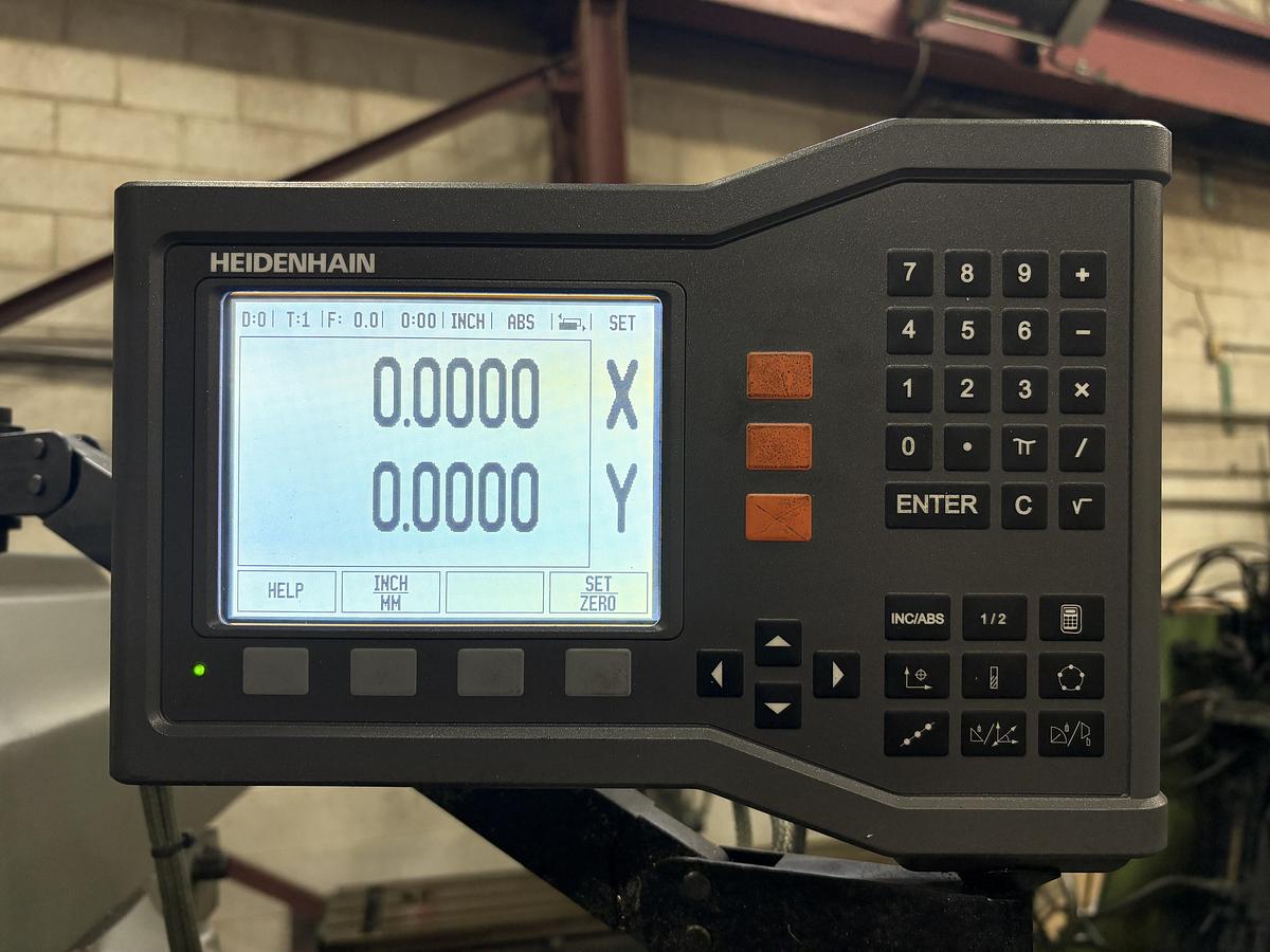 Used 10" x 50", FIRST, LC-185VSX-B, VERTICAL MILL