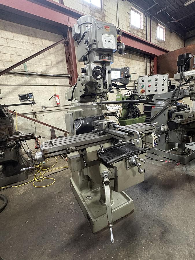 Used 10" x 50", FIRST, LC-185VSX-B, VERTICAL MILLING MACHINE