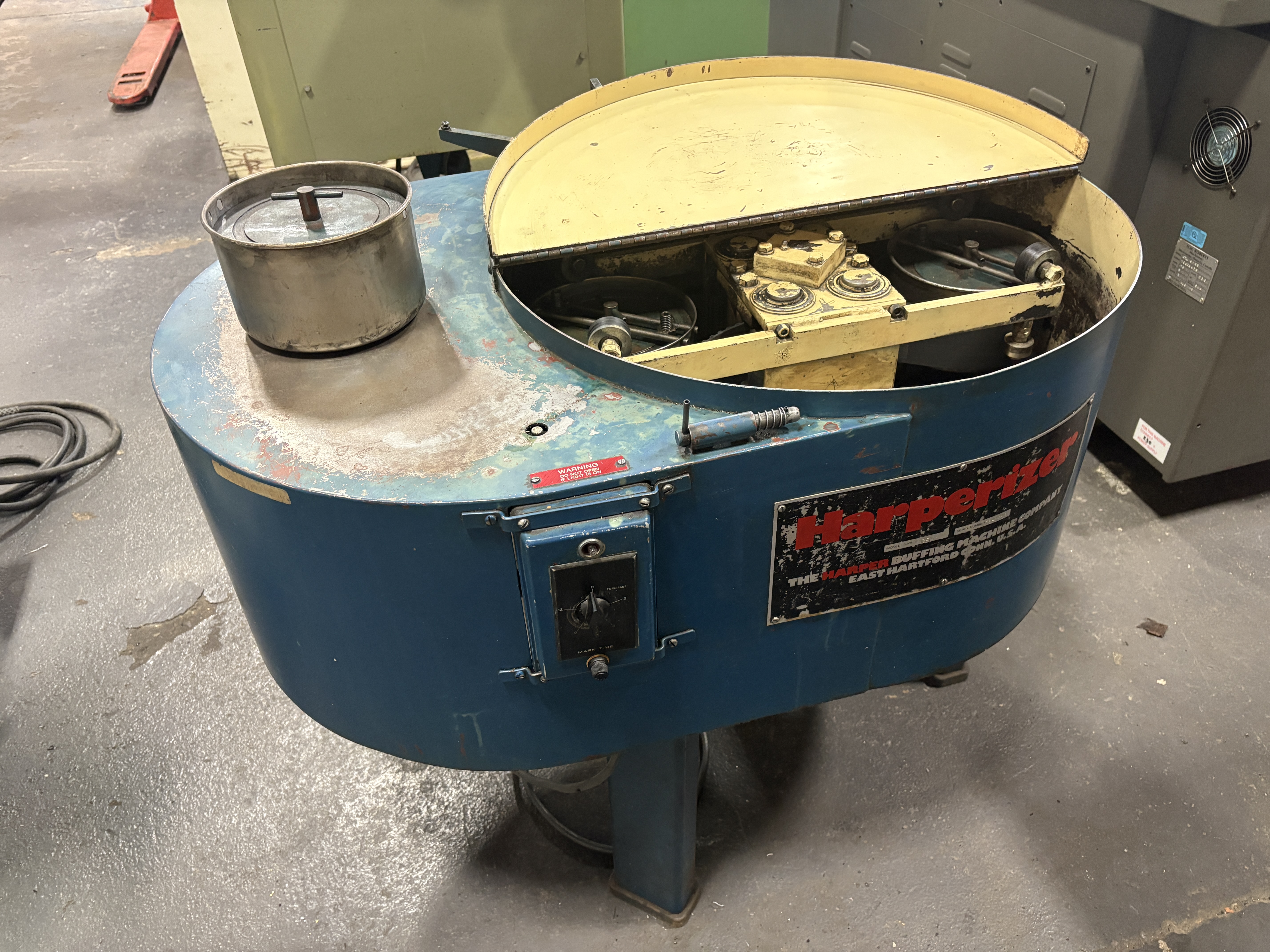 Used HARPERIZER, GEM, STANDARD SURFACE FINISHING MACHINE