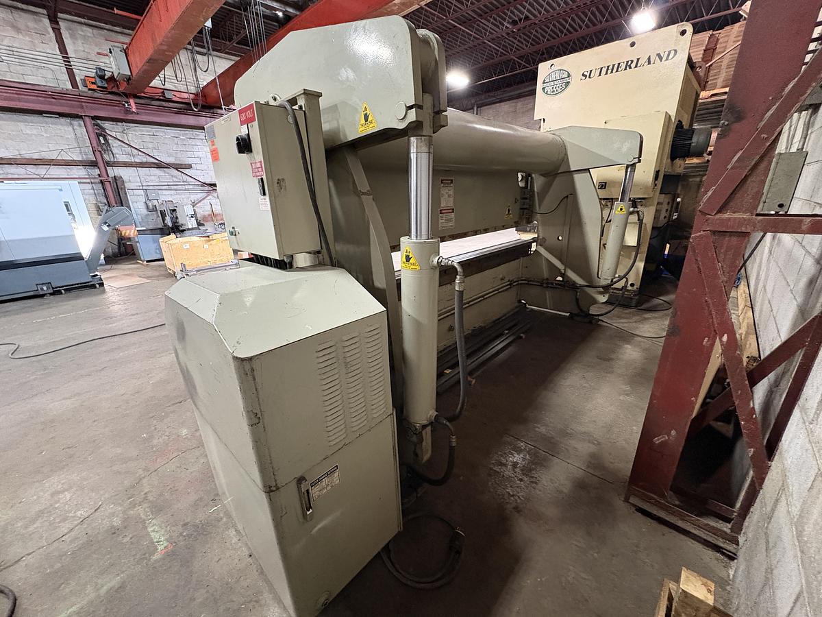 Used 175 TON x 12', ACCURPRESS, 717512, HYDRAULIC BRAKE PRESS