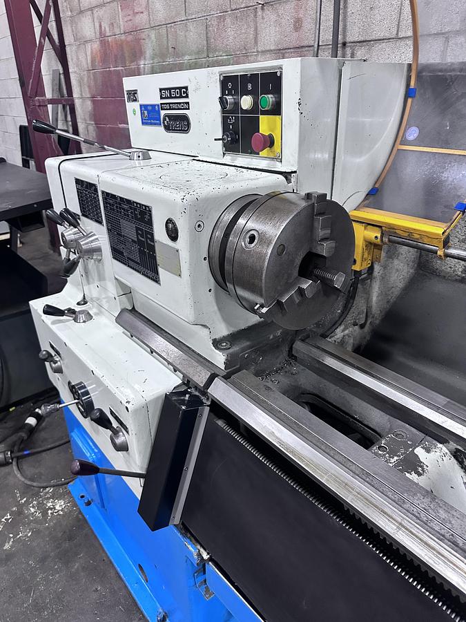 Used 20" X 60" TOS TRENCIN, SN50C, ENGINE LATHE