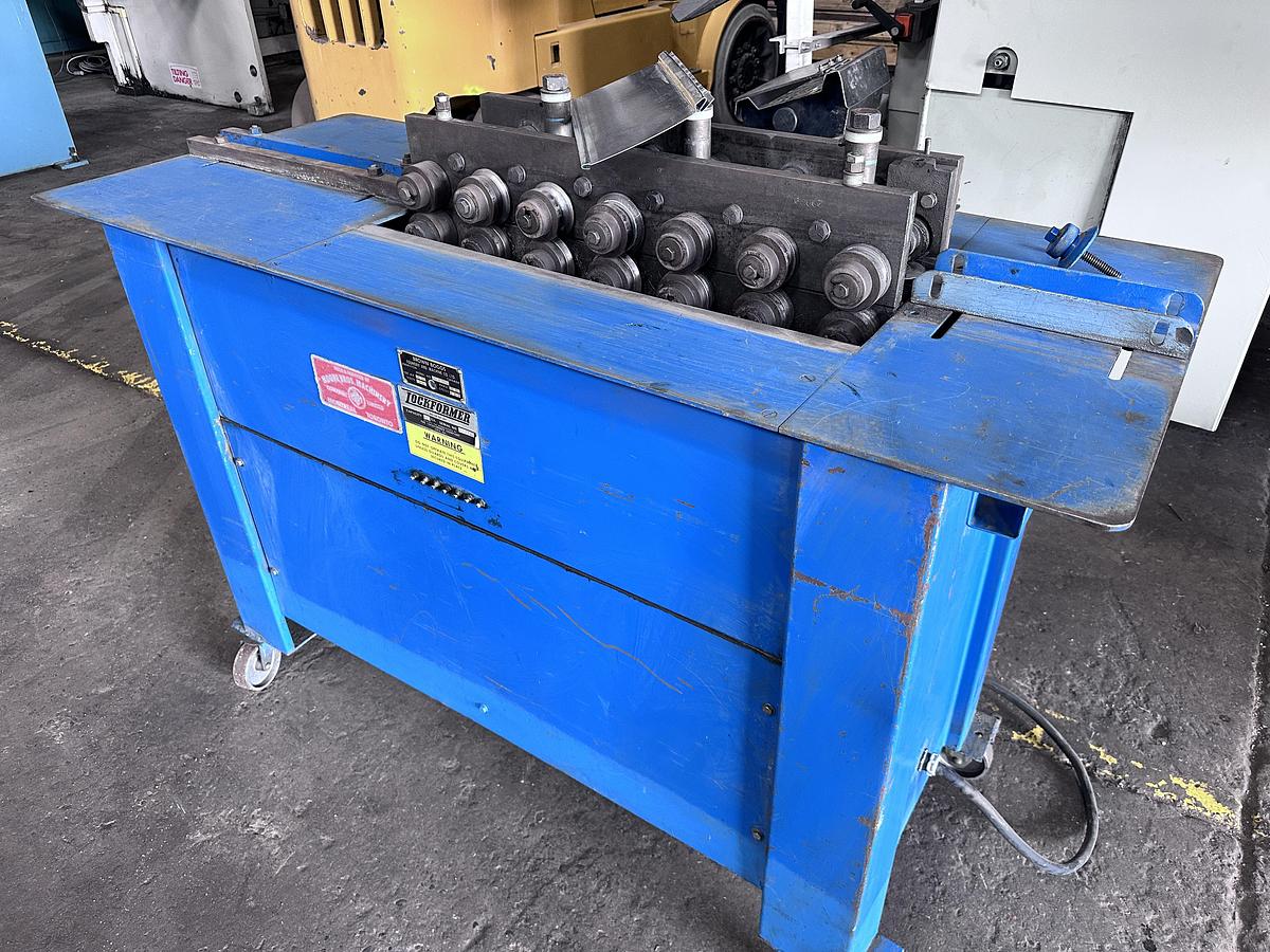 Used LOCKFORMER, 14 GAUGE PITTSBURGH, 7-STATION ROLLFORMER