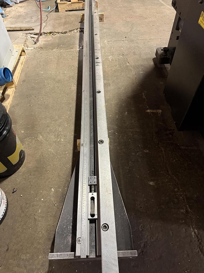 Used AMADA M3060 10' x 1/4" MECHANICAL SHEAR W/ SHEET SUPPORT SYSTEM -2003