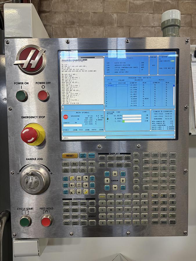 Used 30"X, 16"Y, 16"Z, HAAS, TM-1, 2012, CNC VERTICAL MILLING MACHINE