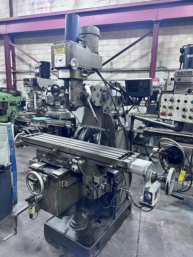 Used 10" X 51", FIRST, LC20-VSG, VERTICAL MILLING MACHINE