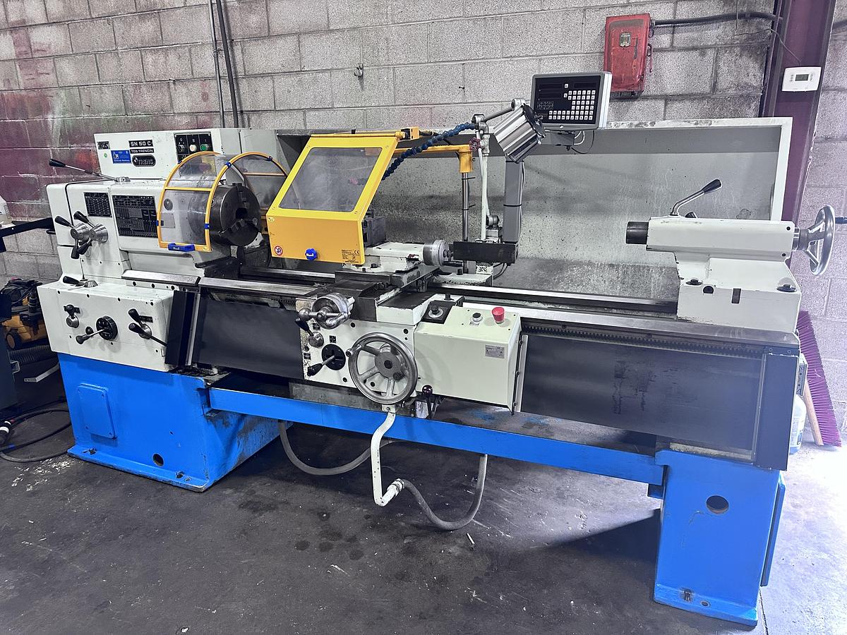 Used 20" X 60" TOS TRENCIN, SN50C, ENGINE LATHE