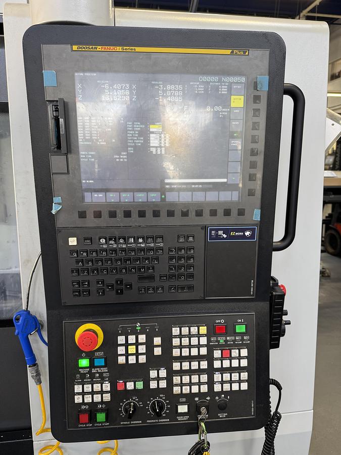 Used 2022 DOOSAN MODEL DNM 5700L CERTICAL MACHINING CENTER