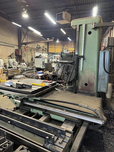 Used Used 1967 TOS W100 BORING MILL in Concord, Ontario, Canada