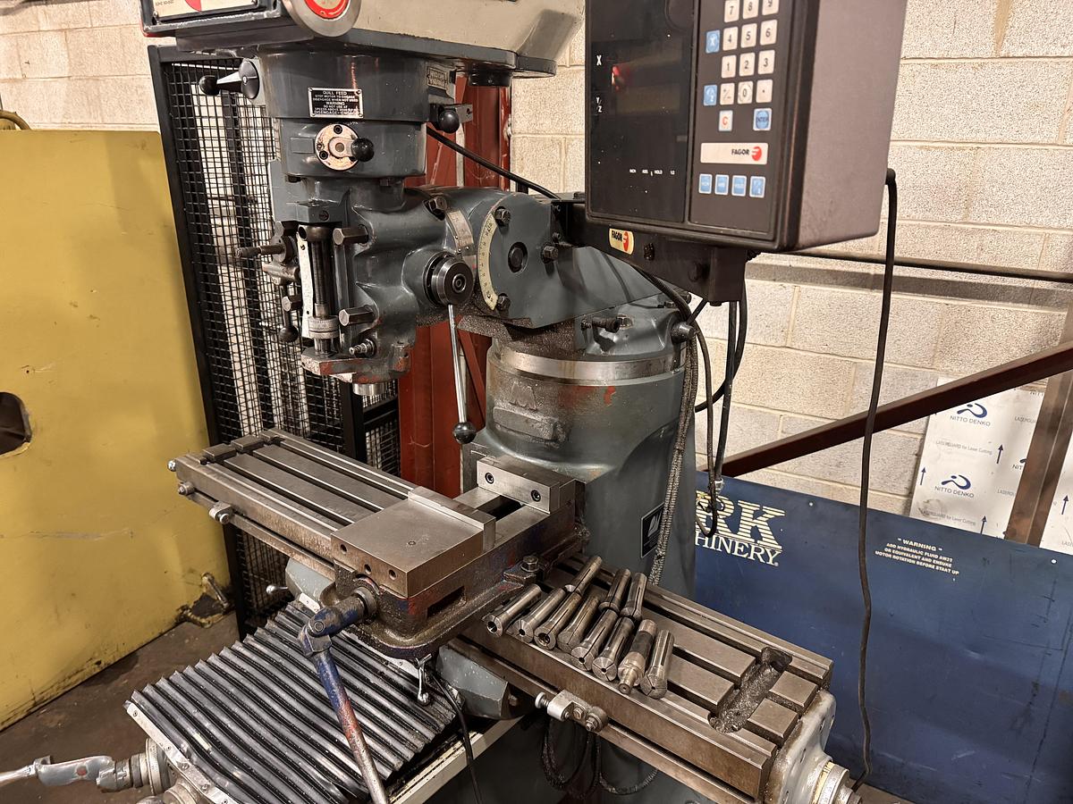 Used 9" X 49", MAXIMART, NO. 2VS, VERTICAL MILLING MACHINE