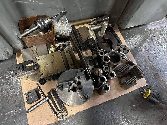 Used 11" X 18", HARDINGE, MODEL HLV-H, SUPER PRECISION TOOLROOM LATHE