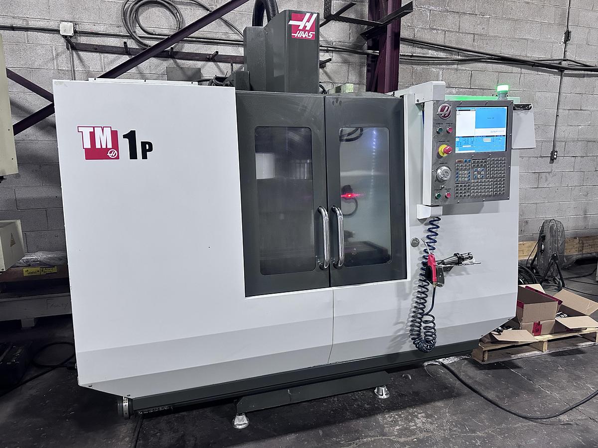 Used 30"X, 16"Y, 16"Z, HAAS, TM-1P, 2014, CNC TOOLROOM MILL, W/ 4TH AXIS ROTARY TABLE