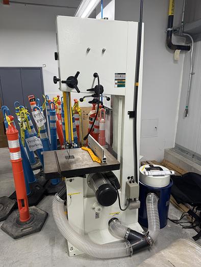 Used 18" THROAT, RIKON, WOOD VERTICAL BANDSAW