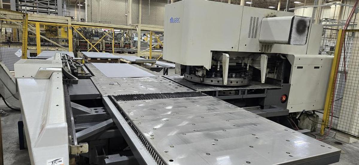 Used 2008 MURATEC MOTORUM MODEL M-2548 CNC SERVO-ELECTRIC PUNCH
