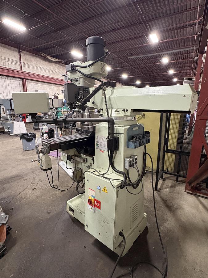 Used 10" x 50", FIRST LC-185VSX-B, VERTICAL MILLING MACHINE