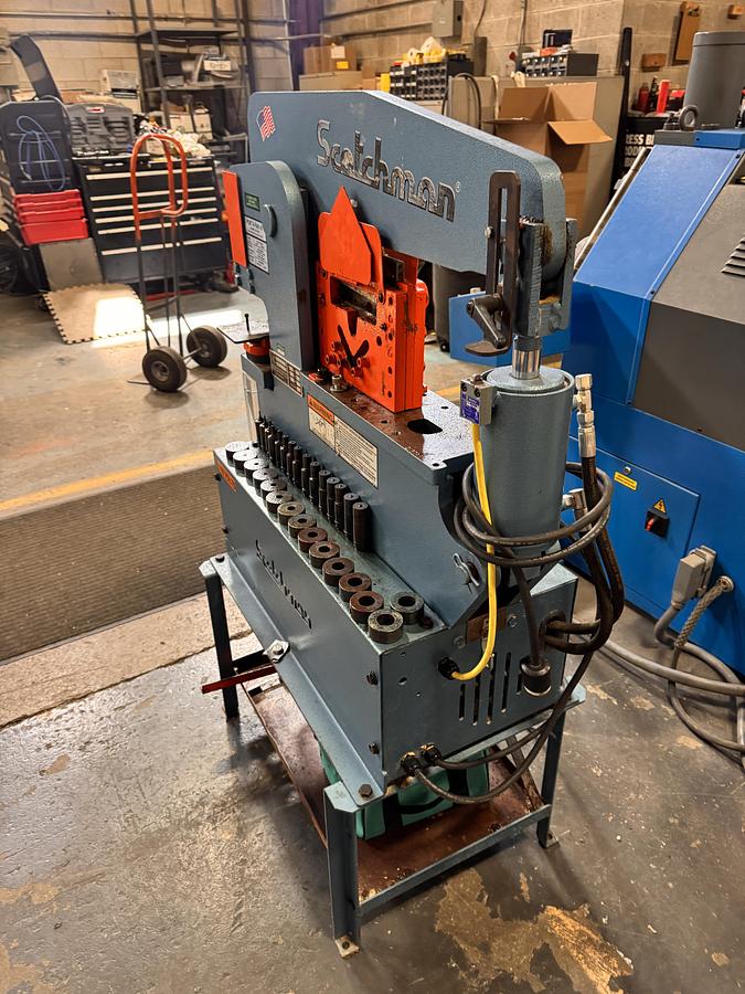 Used 45 TON, SCOTCHMAN, HYDRAULIC IRONWORKER