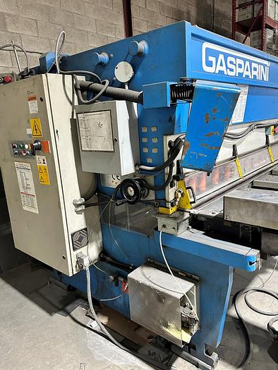 Used 5/16" x 10' GASPARINI, HYDRAULIC SHEAR