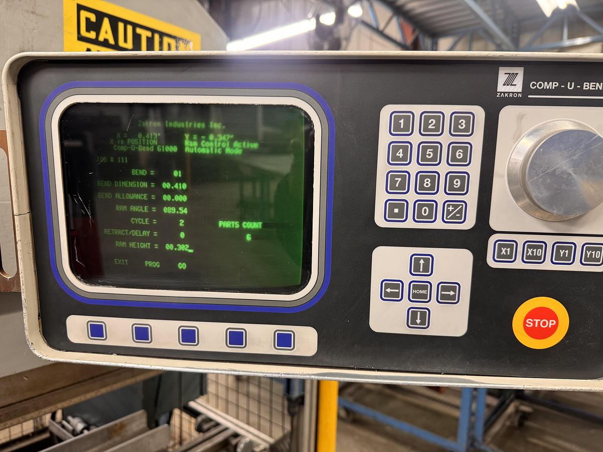 Used 35 TON X 6', ALLSTEEL, CNC HYDRAULIC PRESS BRAKE