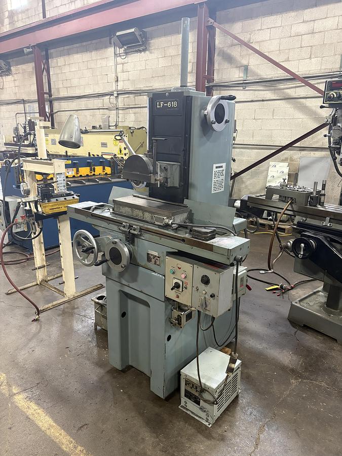 Used LIEN FENG 6" X 18" MANUAL SURFACE GRINDER