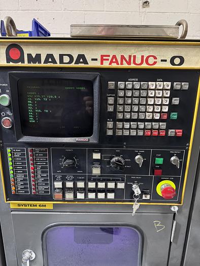 Used 33 TON AMADA OCTO 334 CNC TURRET PUNCH